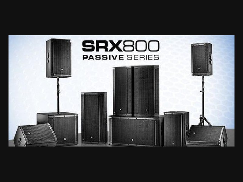 JBL SRX800 Seeries